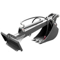 Straight Bucket Attachment for Mini Skid Steer Loaders | HUAYEE HYS06