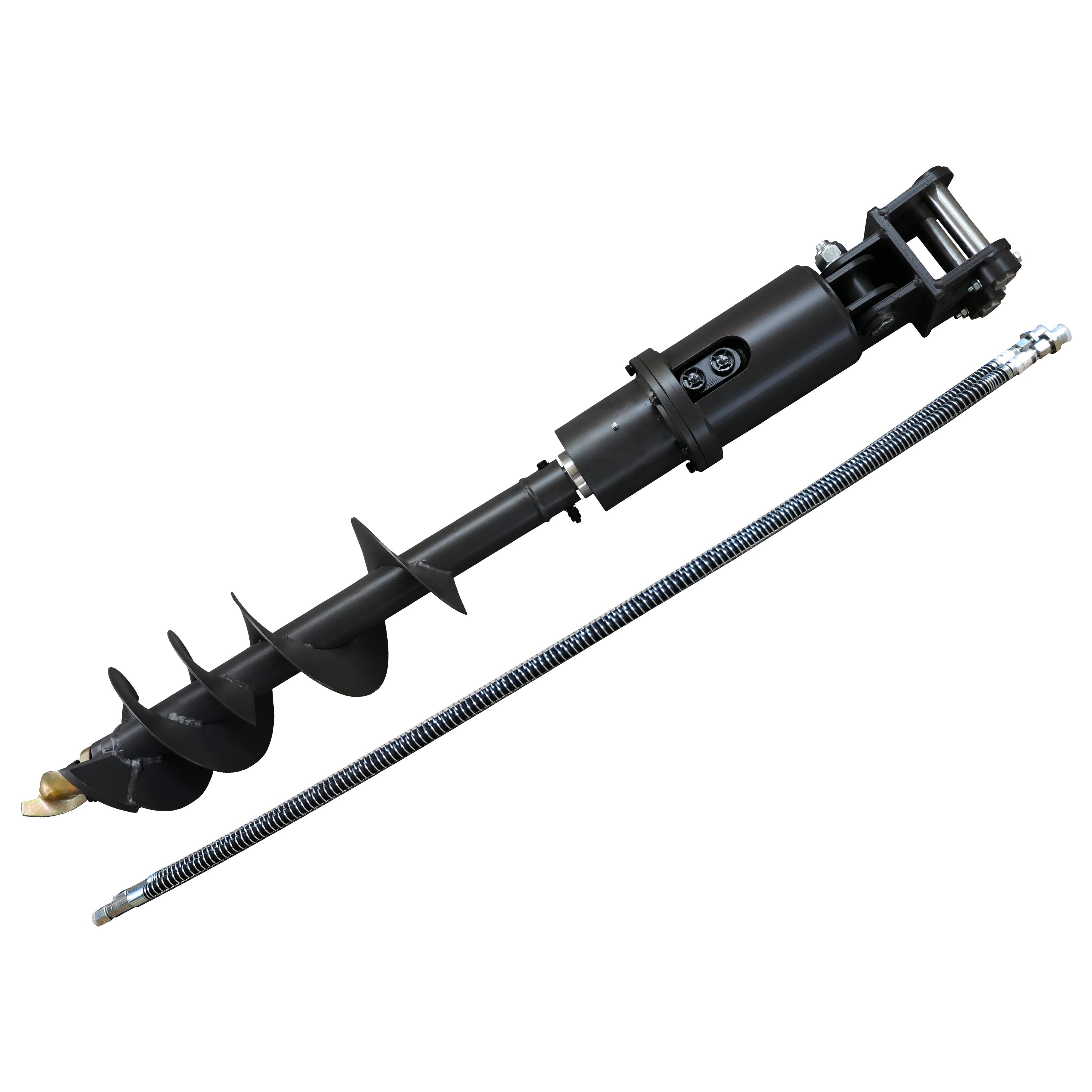 Mini Excavator Auger | 32x8" for 2 Ton Mini Excavators | HUAYEE HYE06