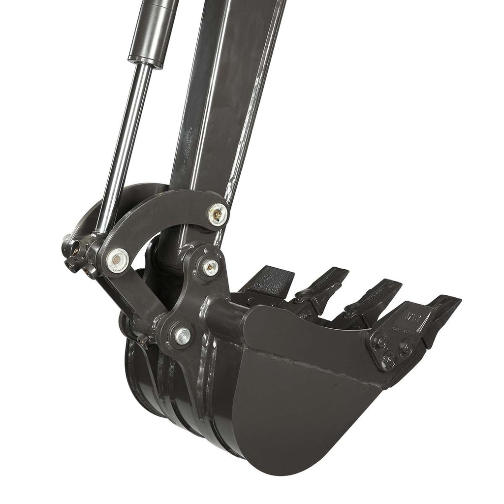 TMG Industrial 1800 KG Mini Compact Excavator, 16 HP Kubota Diesel, KDK Pump, Eaton Motor, 85” Digging Depth, Joystick Control, TMG-MVE18