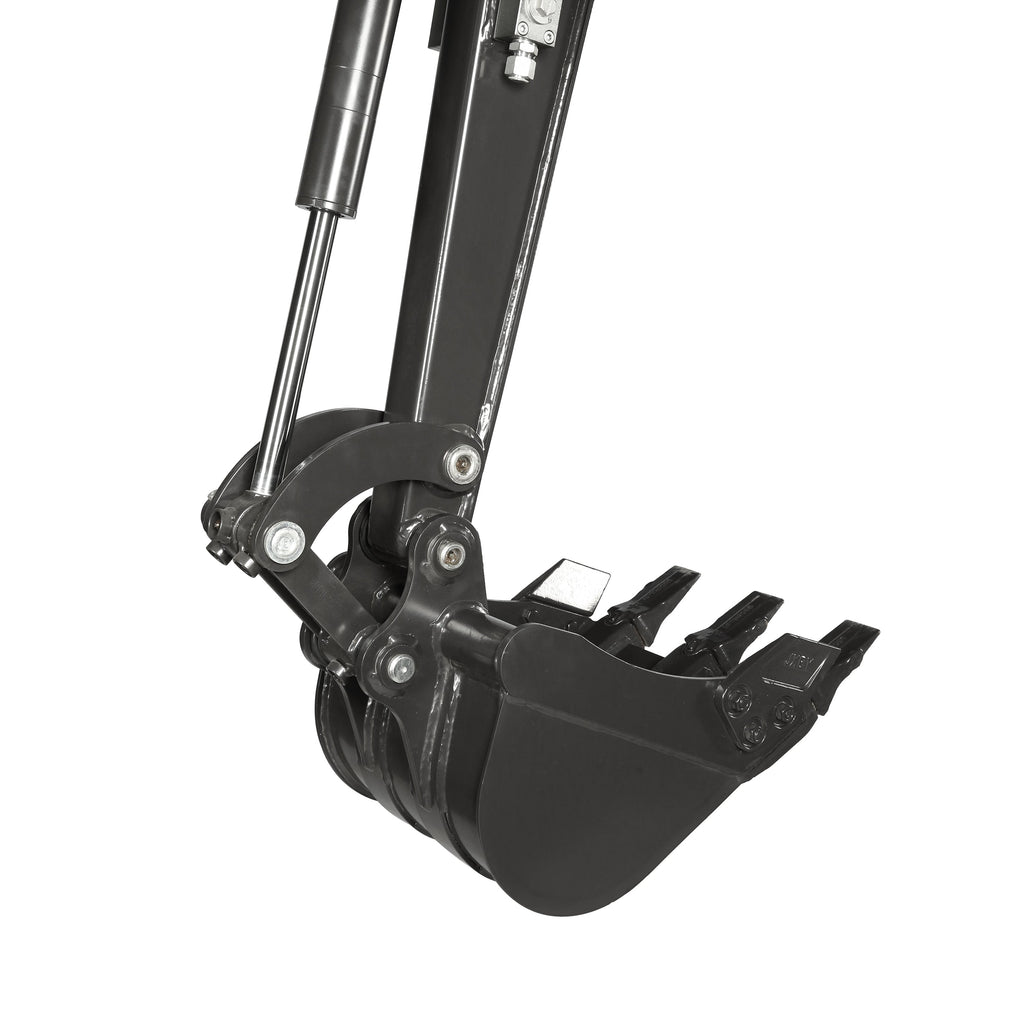 TMG Industrial 1600 KG Mini Compact Excavator, 16 HP Kubota Diesel, KDK Pump, Eaton Motor, 85” Digging Depth, TMG-MVE16