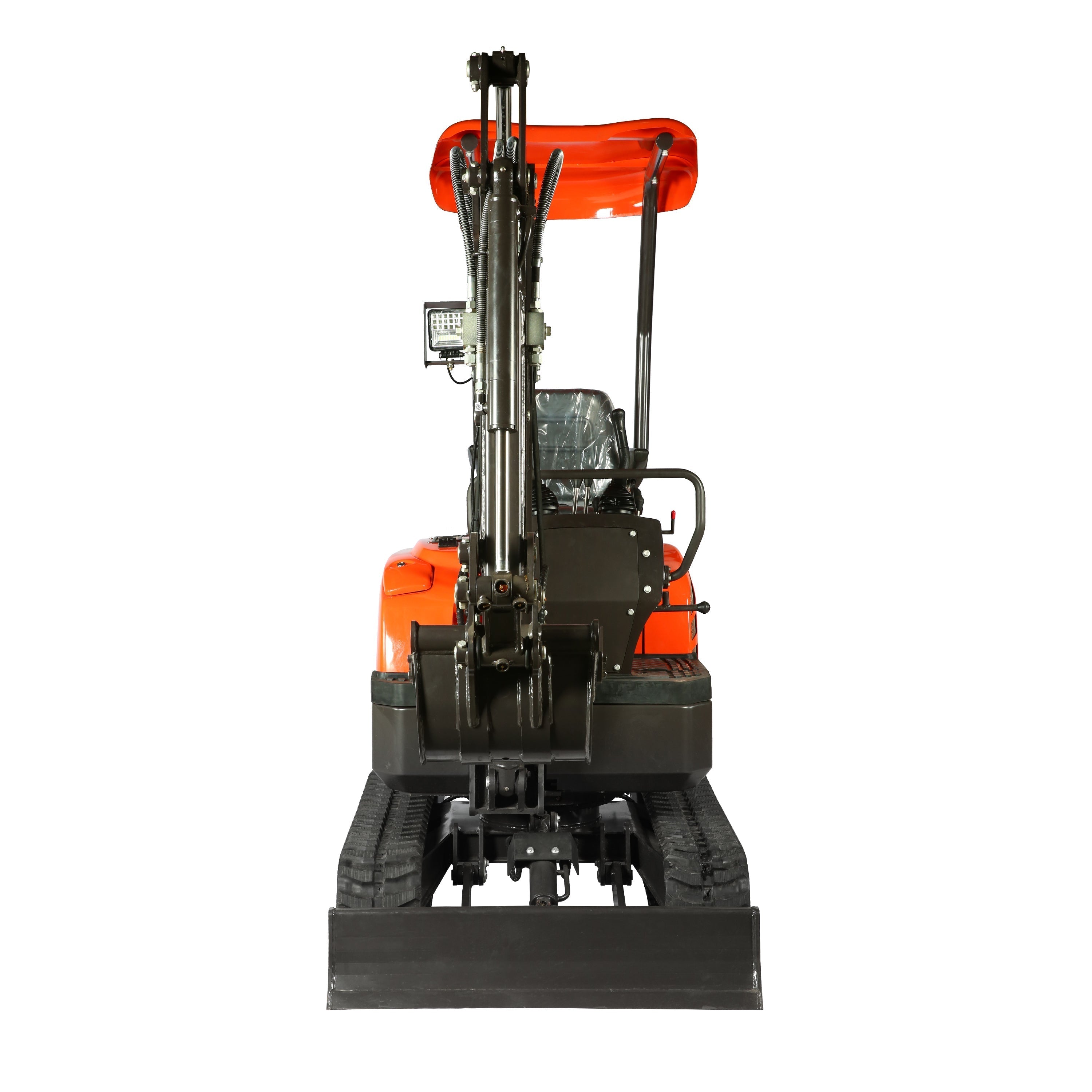 TMG Industrial 1600 KG Mini Compact Excavator, 16 HP Kubota Diesel, KDK Pump, Eaton Motor, 85” Digging Depth, TMG-MVE16