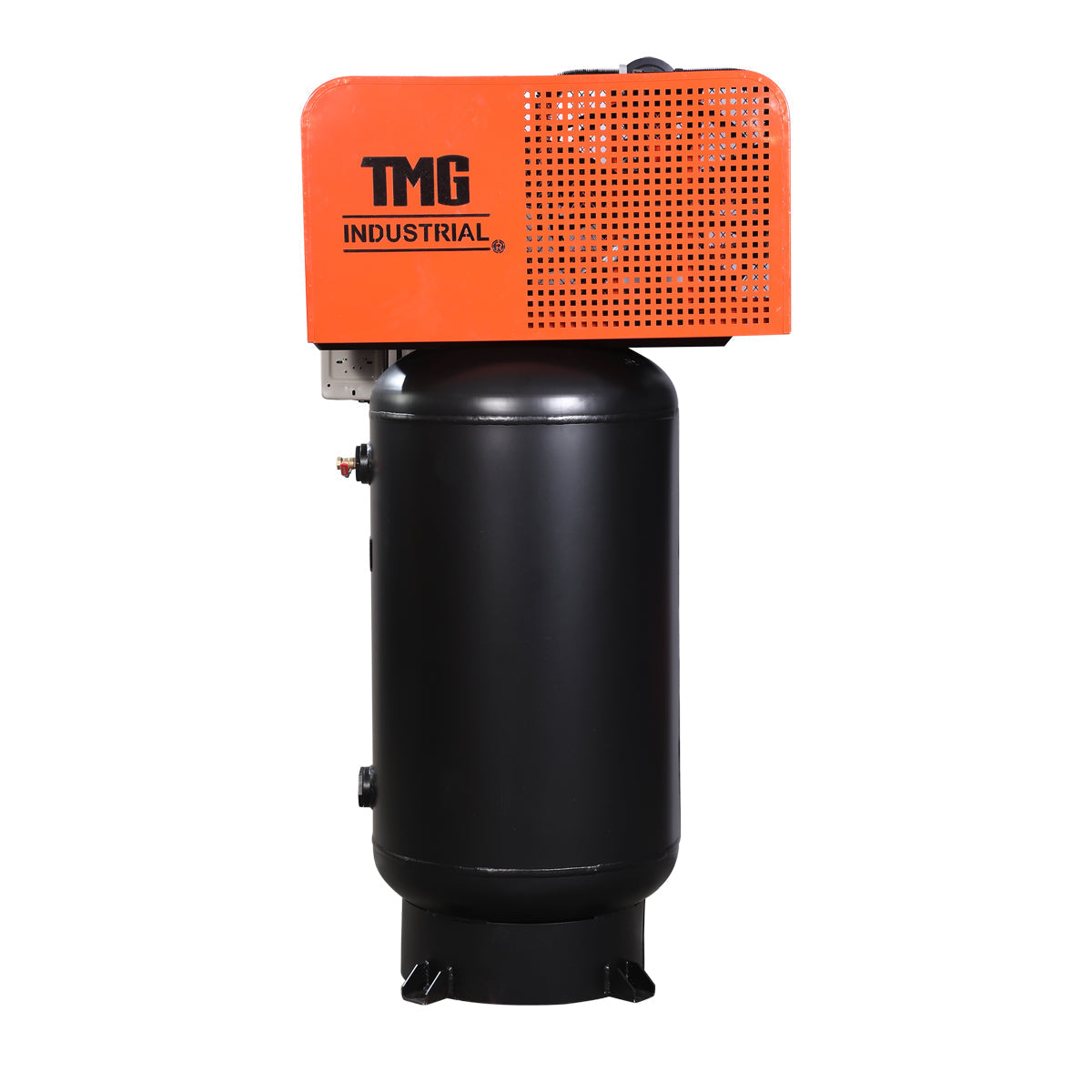TMG Industrial 80 Gallon 7.5 HP Stationary Electric Air Compressor, 6 Min Fill Time, 230V Induction Motor, ASME Vertical Tank, TMG-ACE80