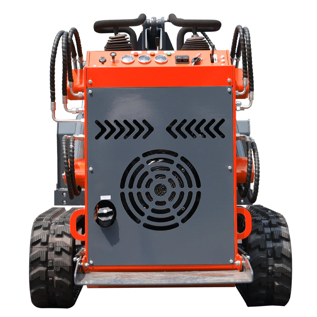 HUAYEE HY480C | Compact Track Stand-on Skid Steer Loader with 23 hp RATO Engine