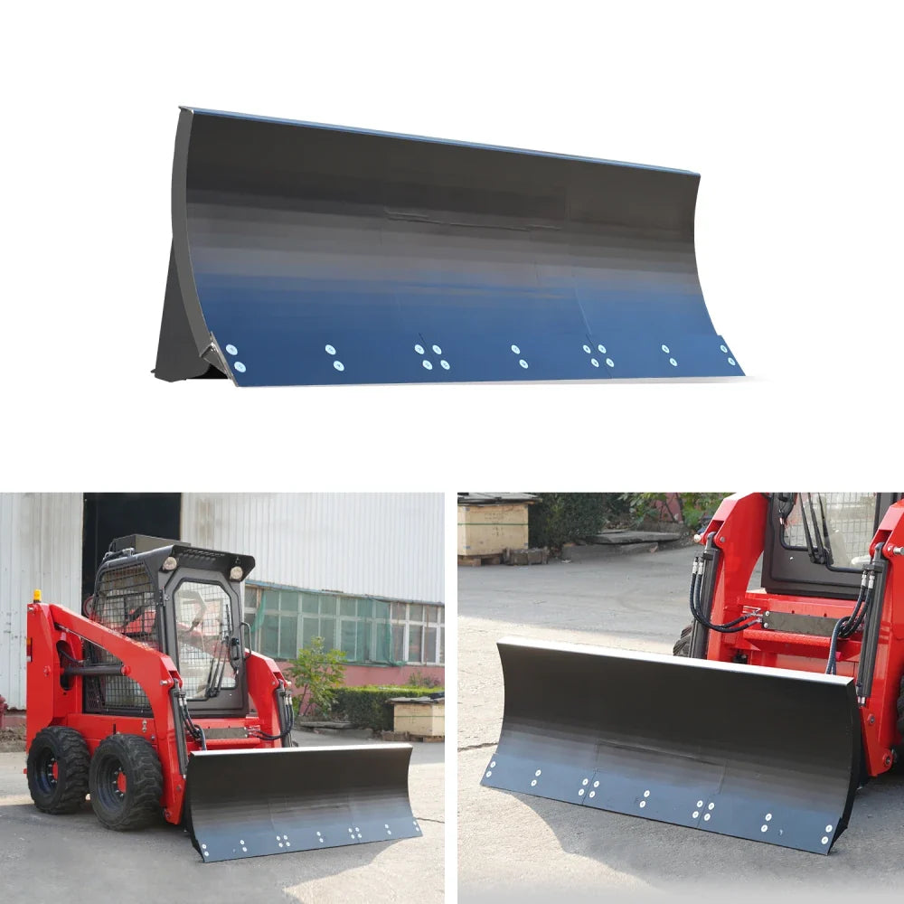 72 Inch Hydraulic Dozer Blade Attachment Suits HY1025C/HY1050C/HY1065C Mini Skid Steer Loaders | HUAYEE HYL05