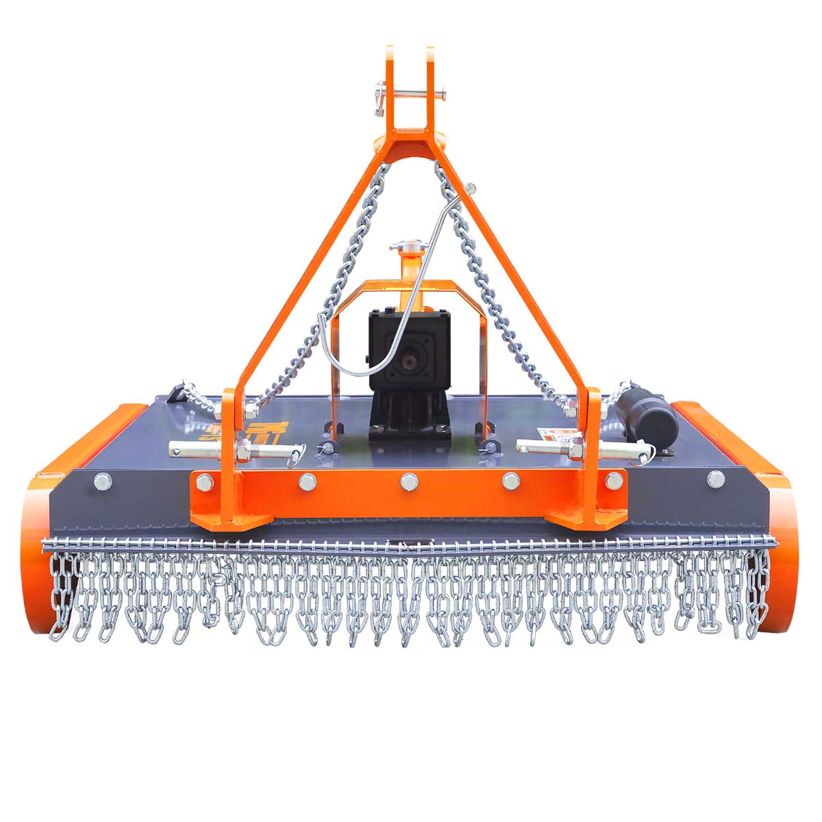 TMG Industrial 48” 3-Point Hitch Slasher Topper Mower, Category 1 & 2, PTO shaft included, TMG-TST48