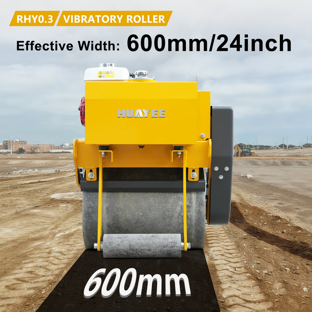 HUAYEE RHY0.3 0.3 Ton Small Road Roller - Compact Road Compactor