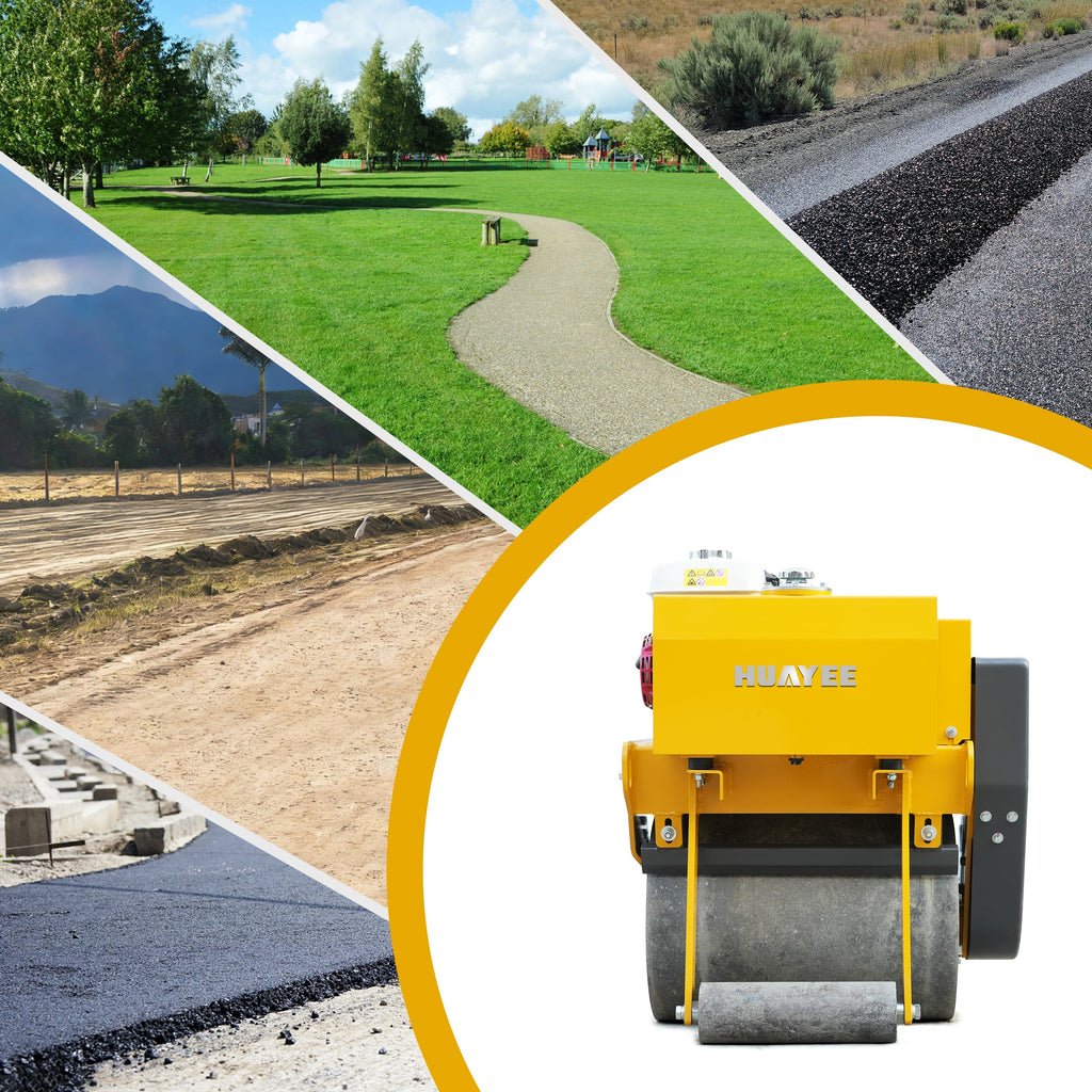 HUAYEE RHY0.3 0.3 Ton Small Road Roller - Compact Road Compactor
