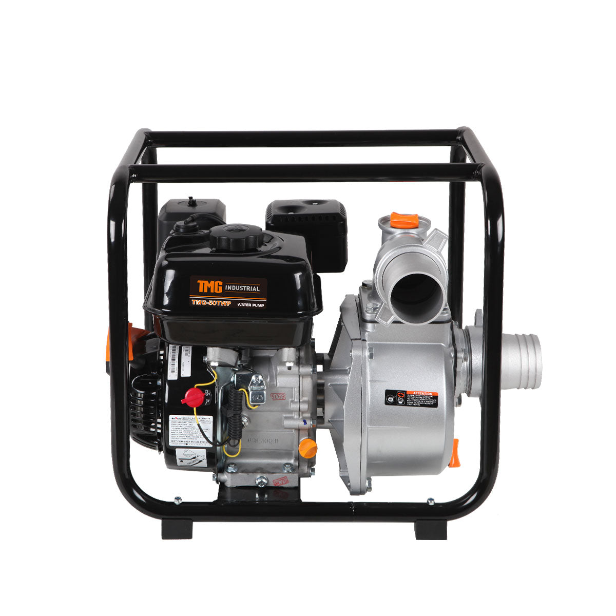 TMG-50TWP 132 GPM 2" Semi-Trash Water Pump with 6.5 HP Gas Engine
