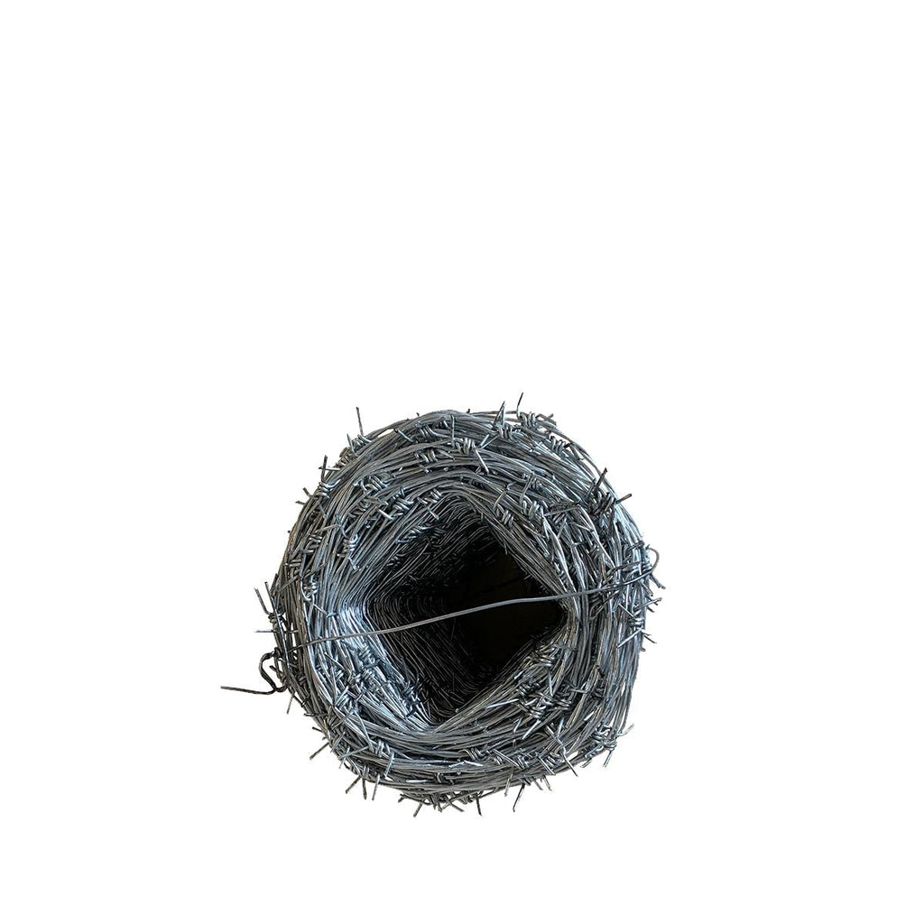 TMG-BW15 Qty of (48) Rolls High Tensile Triple-layer Galvanized Barbed Wire, 492' Per Roll, 48 Rolls per Pallet, Sold by Pallet