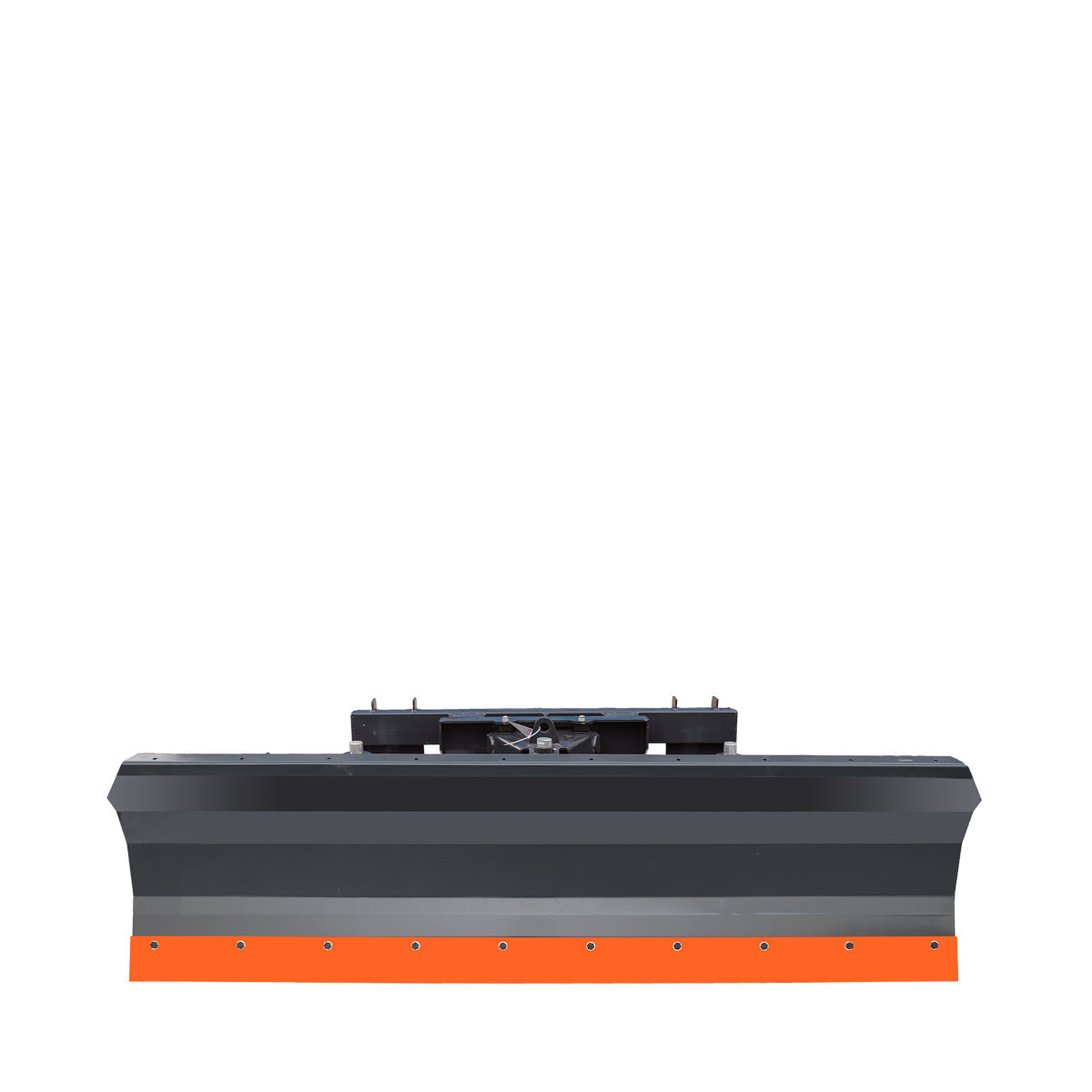TMG Industrial 86” Skid Steer Dozer Blade/Snow Pusher, 30° Left & Right, Bolt-On Cutting Edge, Adjustable Skid Shoes, Universal Quick Mount, TMG-DB86