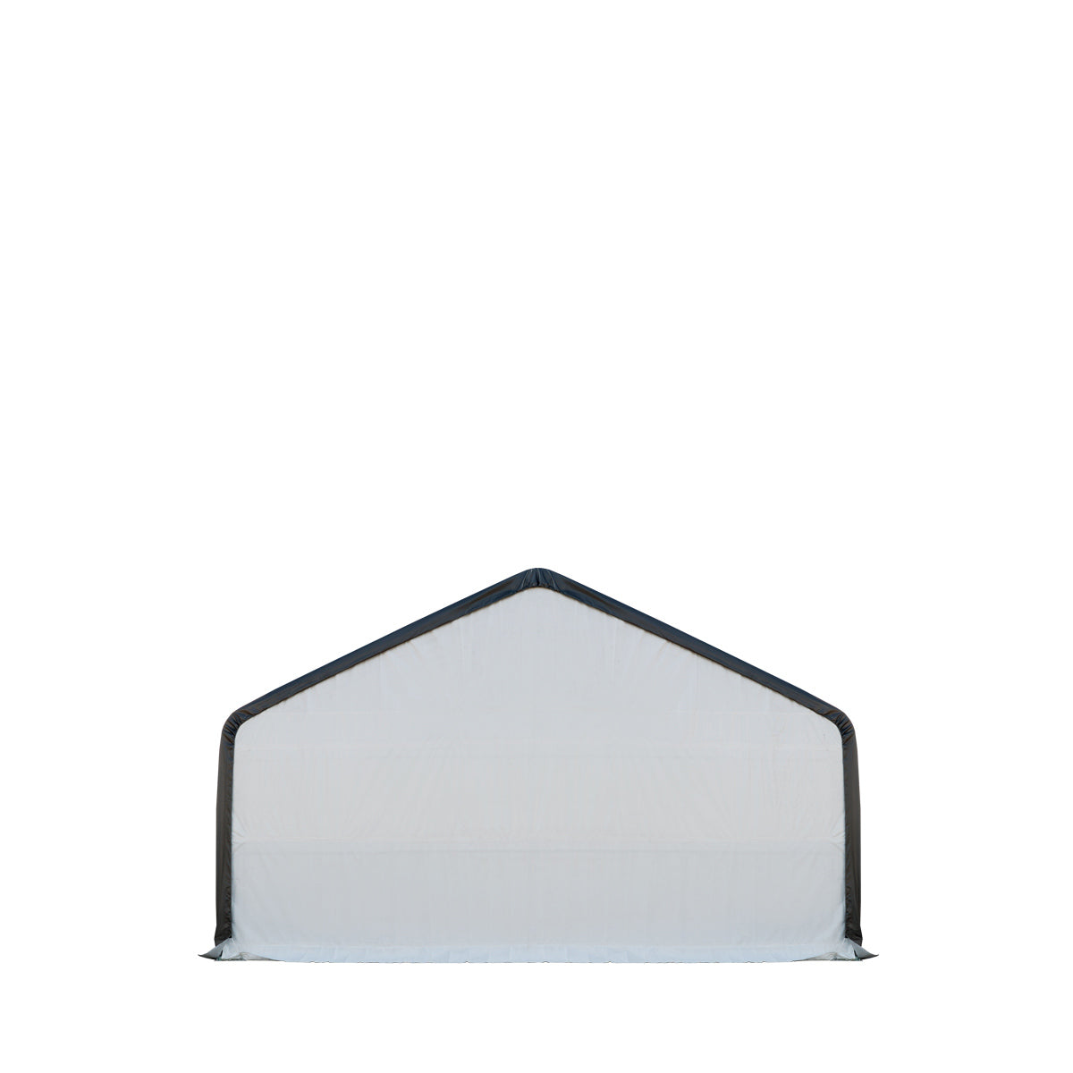 TMG Industrial 80’ x 33’ Dual Truss Storage Shelter Workshop, (3) 19’ Wide Drive-Through Openings, Scaffolding-Style Door Frame Support, TMG-DT3380