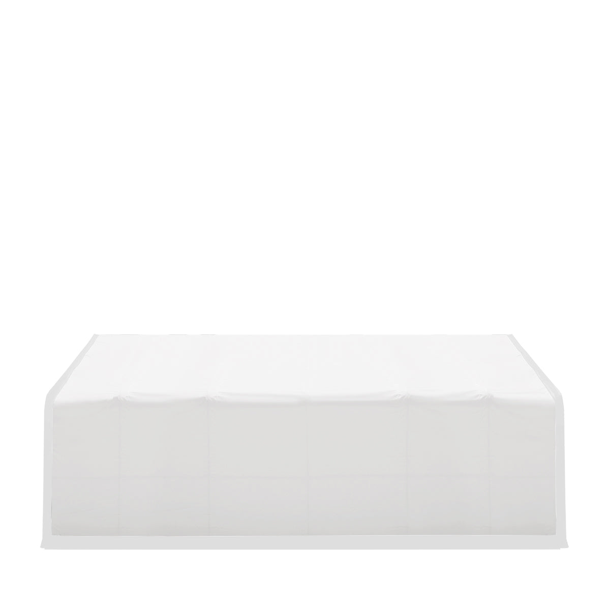 TMG Industrial 40' x 60' Dual Truss Storage Shelter with Heavy Duty 21 oz PVC Cover & Drive Through Doors, TMG-DT4061