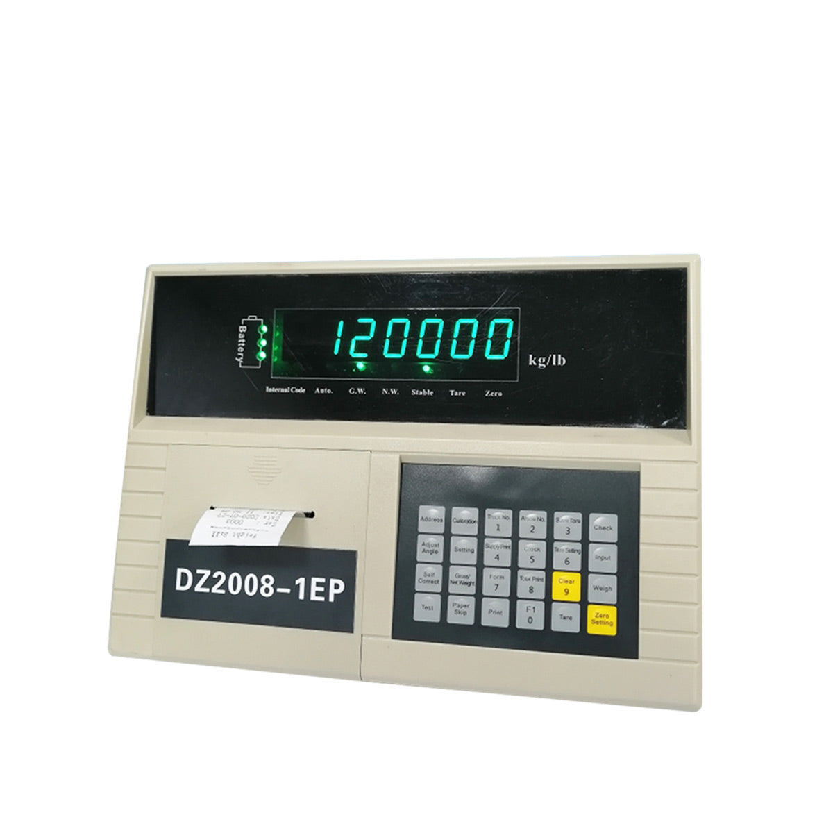TMG Industrial 60 Ton Weighbridge Truck Scale, -35℃ to +70℃, 10’ x 56’ (W x L), High-Quality Steel, U-Shape Beam Design, 120% Safe Overload, TMG-FST60