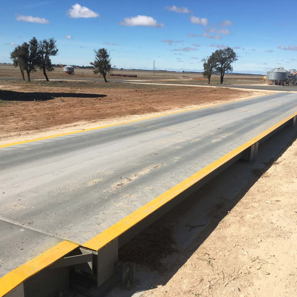 TMG Industrial 60 Ton Weighbridge Truck Scale, -35℃ to +70℃, 10’ x 56’ (W x L), High-Quality Steel, U-Shape Beam Design, 120% Safe Overload, TMG-FST60