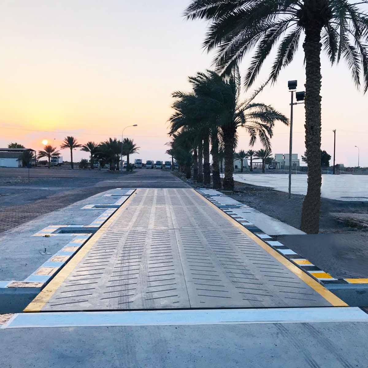 TMG Industrial 60 Ton Weighbridge Truck Scale, -35℃ to +70℃, 10’ x 56’ (W x L), High-Quality Steel, U-Shape Beam Design, 120% Safe Overload, TMG-FST60