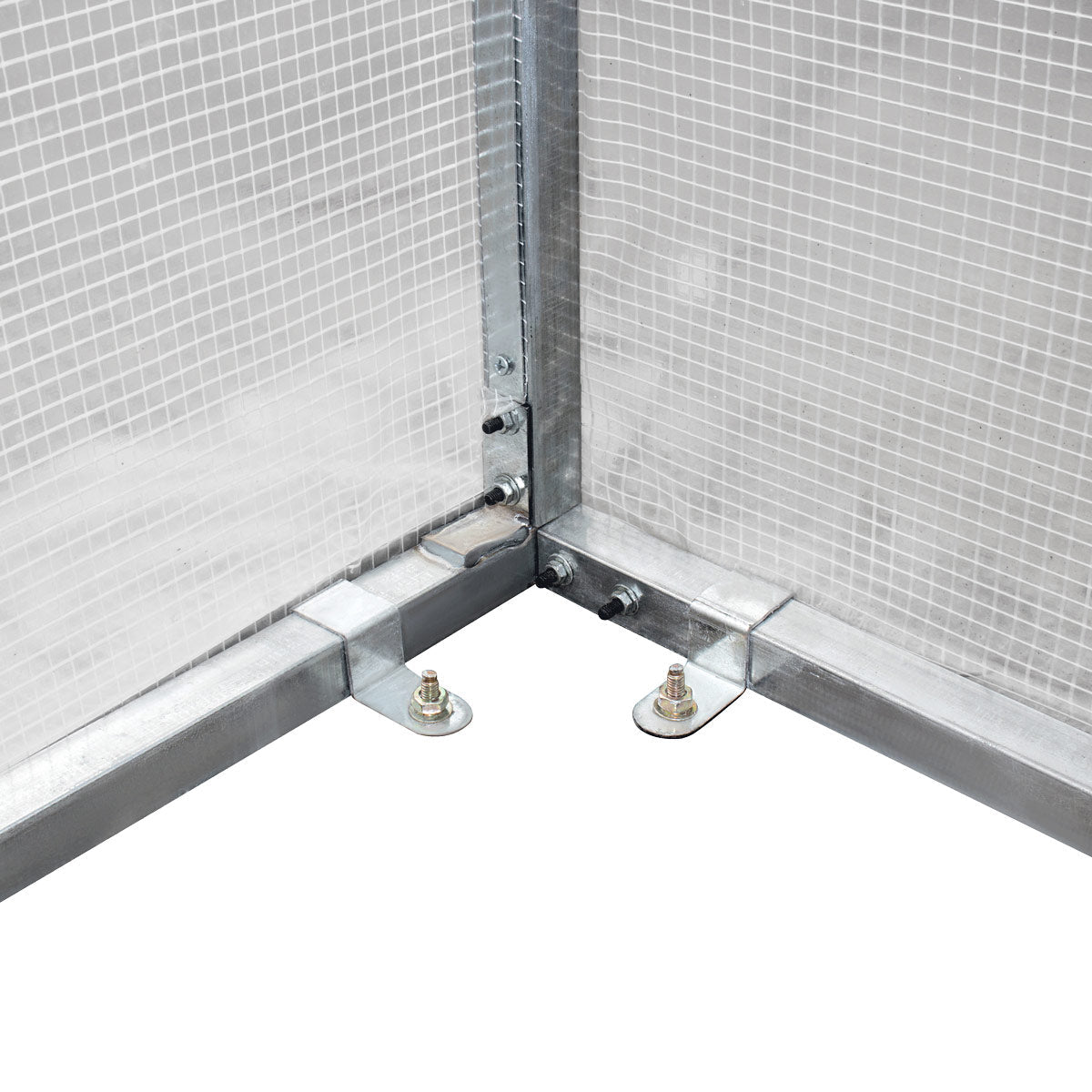 TMG Industrial 8’ x 26’ Greenhouse Grow Tent w/20 Mil Ripstop Leno Mesh PVC Cover, Galvanized Steel Frame, Roll-up Windows, TMG-GH826