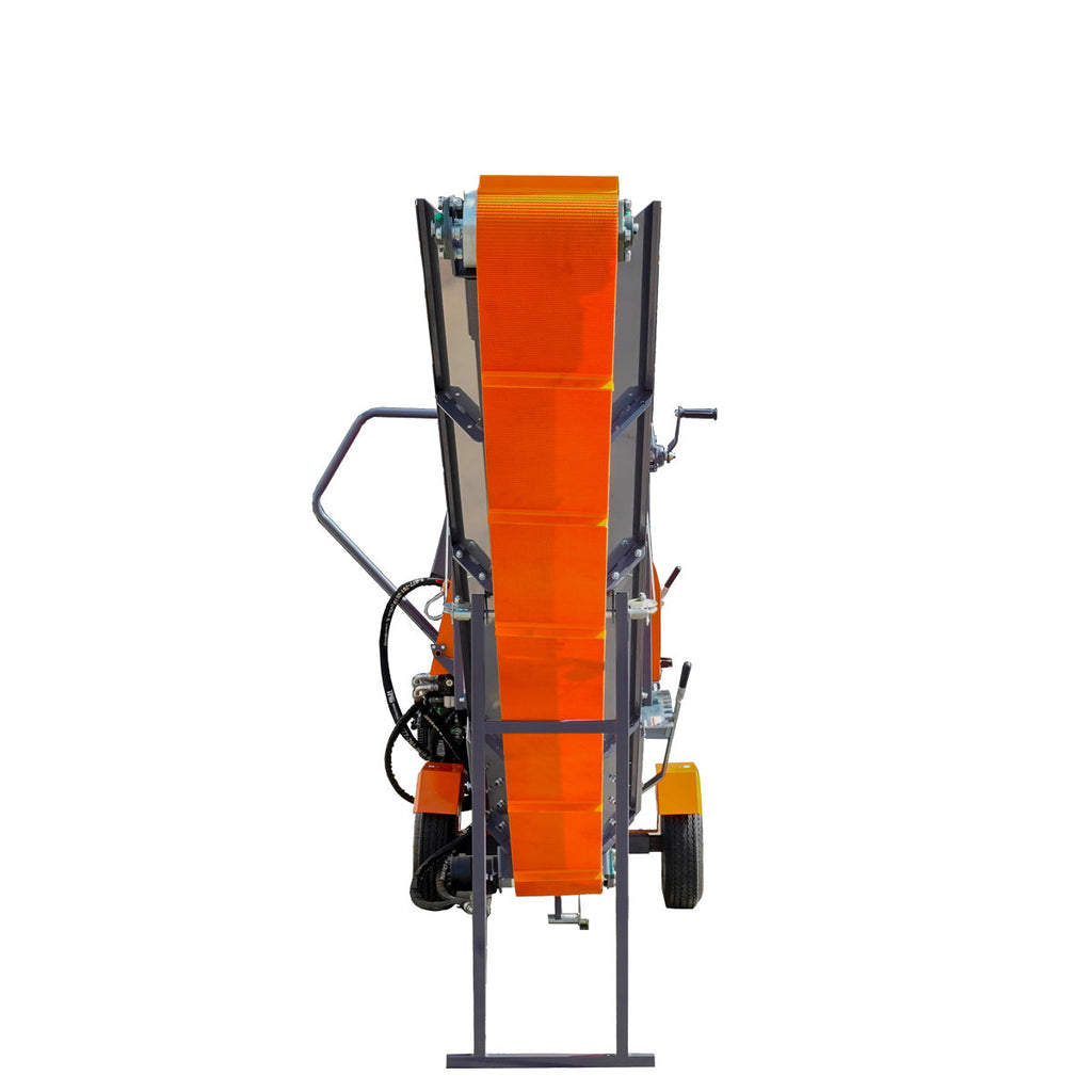 TMG Industrial Firewood Log Splitter Processor Conveyor, 24" x 15" Log Capacity, 14 HP Kohler Engine, 18” STIHL Chainsaw, TMG-GLS20