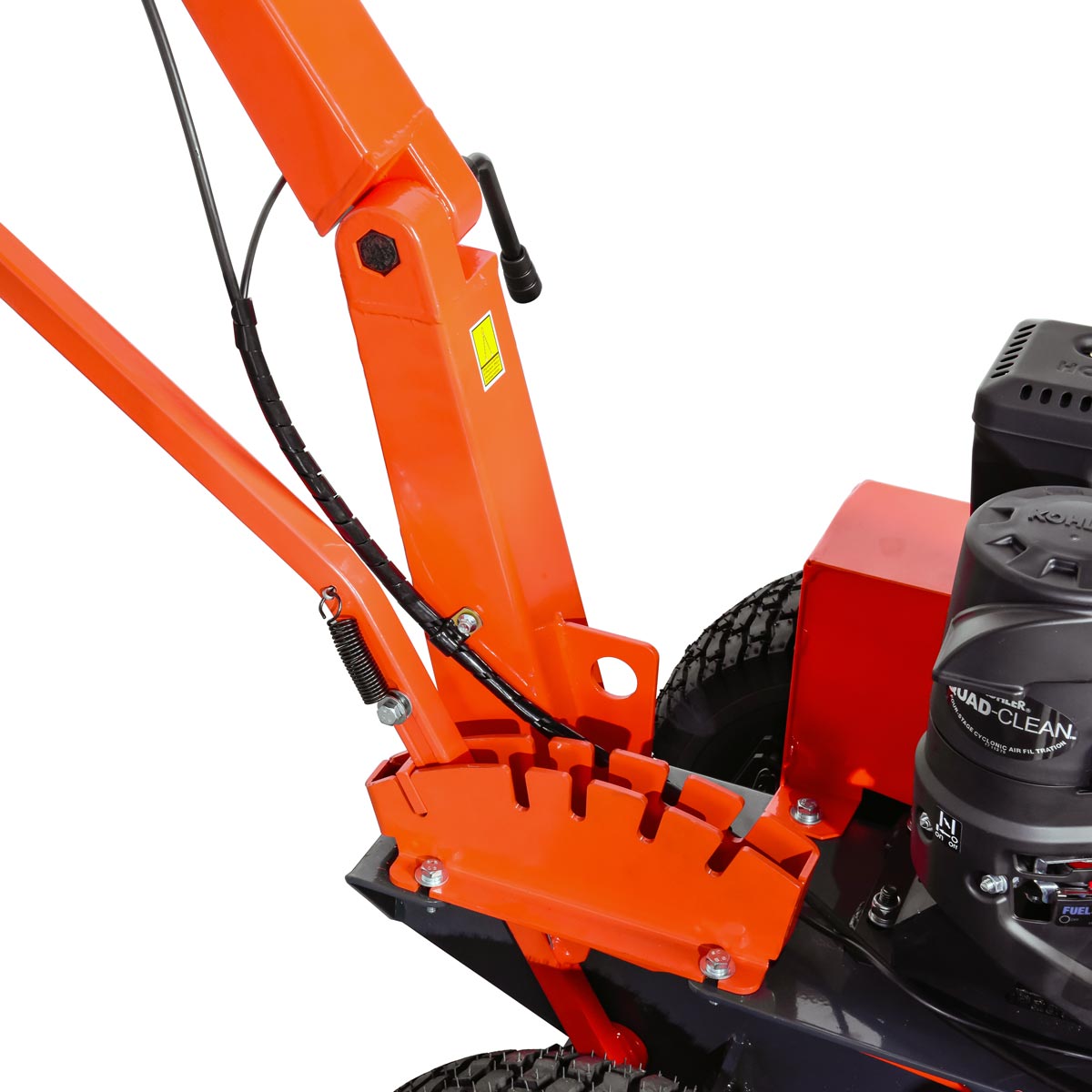 TMG Industrial 18” Kohler Powered Trenching Machine, 4” Trench Width, 18” Trench Depth, 7 HP Gasoline Engine, Auto-Feed Auger, TMG-GT418