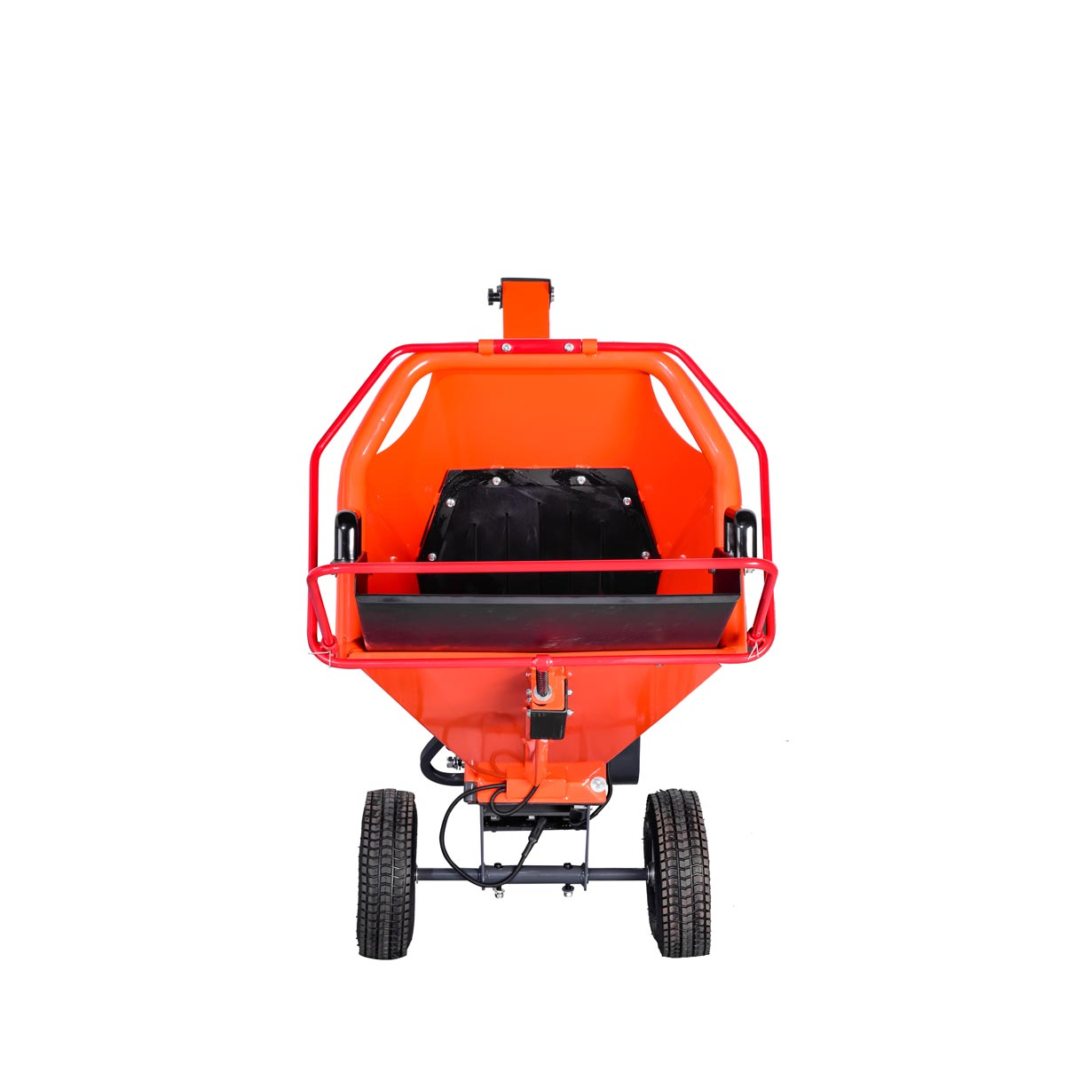 TMG Industrial 4" Wood Chipper Powered by 7 HP Kohler Command Pro Series Engine, 6'' Reversible Blades, Dual Belt Drive, TMG-GWC4