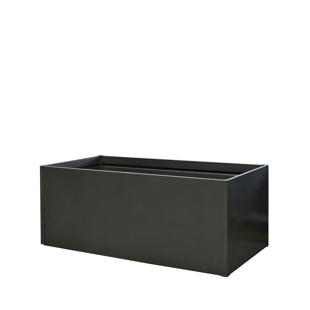 TMG Industrial Rectangular Metal Raised Garden Bed, 79” Bed Planting, Garden Planter, Galvanized & Powder Coated, TMG-MGB79