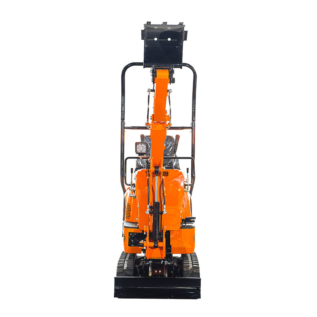 TMG Industrial Kohler Powered Mini Compact Excavator, Eaton Hydraulic Motor, 360° Rotation, 11" Bucket Included, TMG-MVE09K