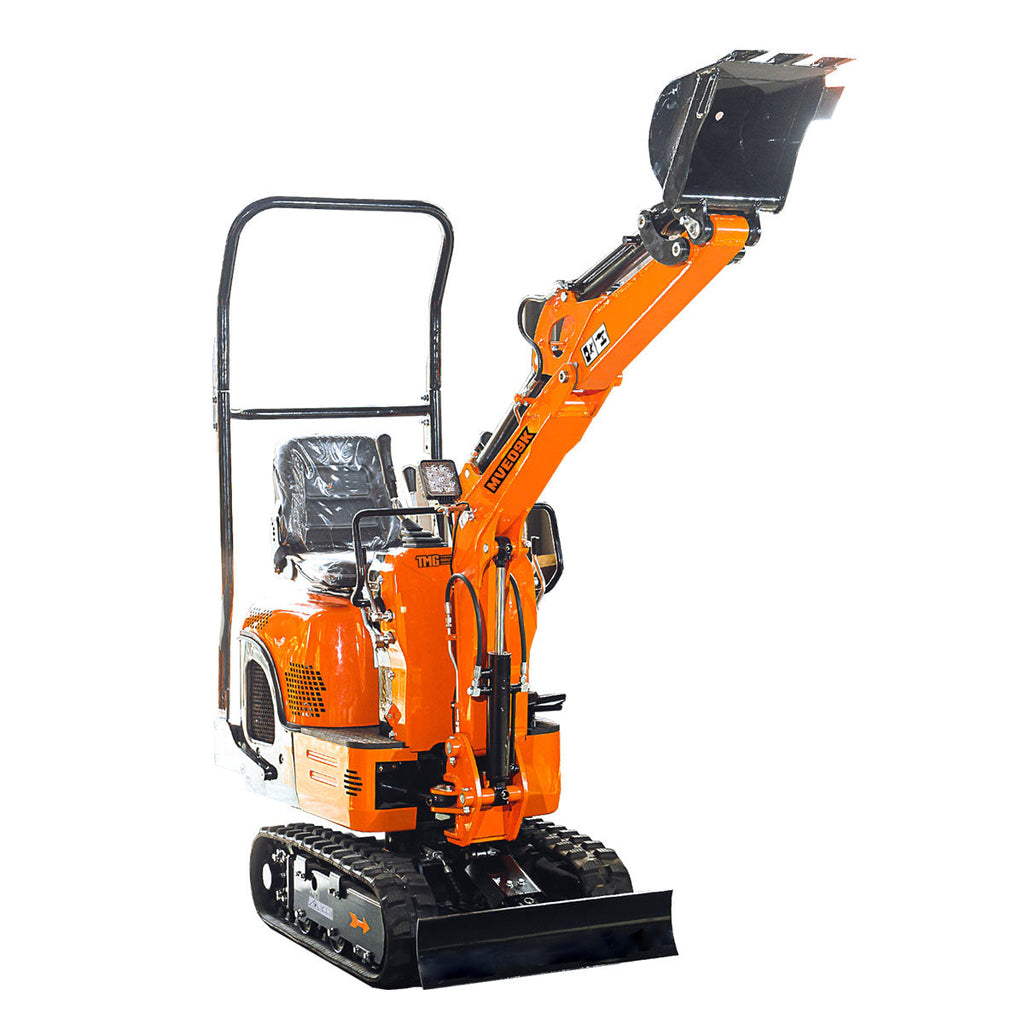 TMG Industrial Kohler Powered Mini Compact Excavator, Eaton Hydraulic Motor, 360° Rotation, 11" Bucket Included, TMG-MVE09K