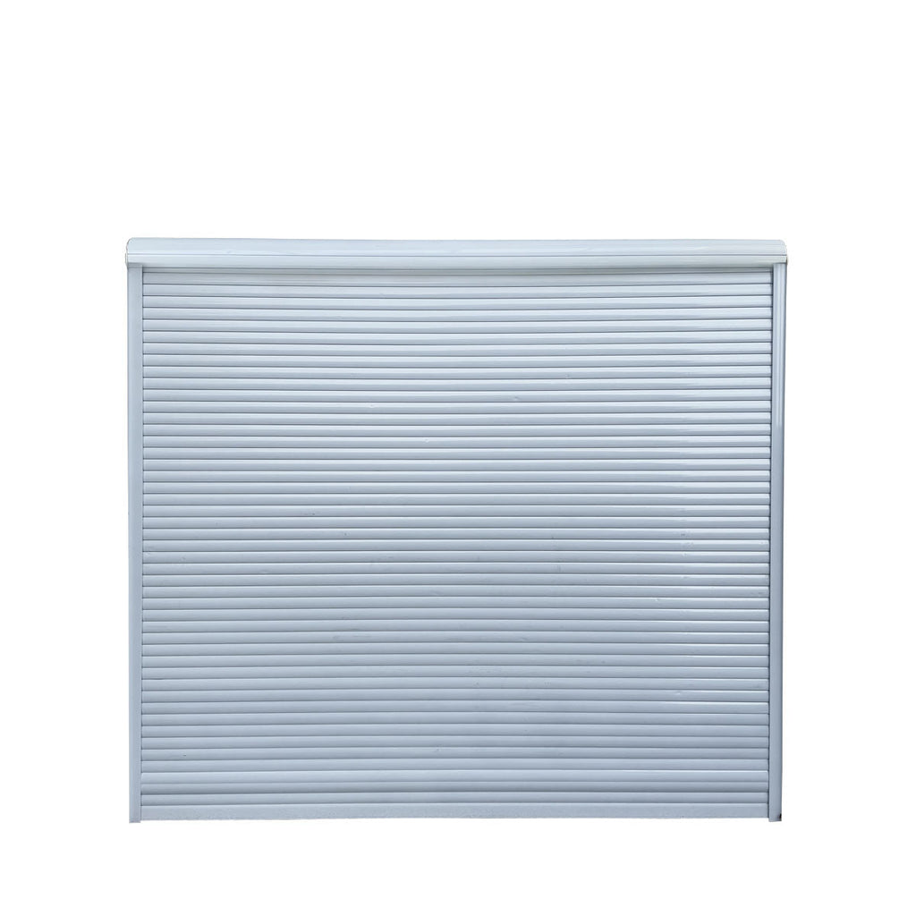 TMG Industrial Motorized Roll-Up Door Kit for TMG-MS2119 Metal Shed, With Two Remote Controls, AC Motor, TMG-MS2119-RD100