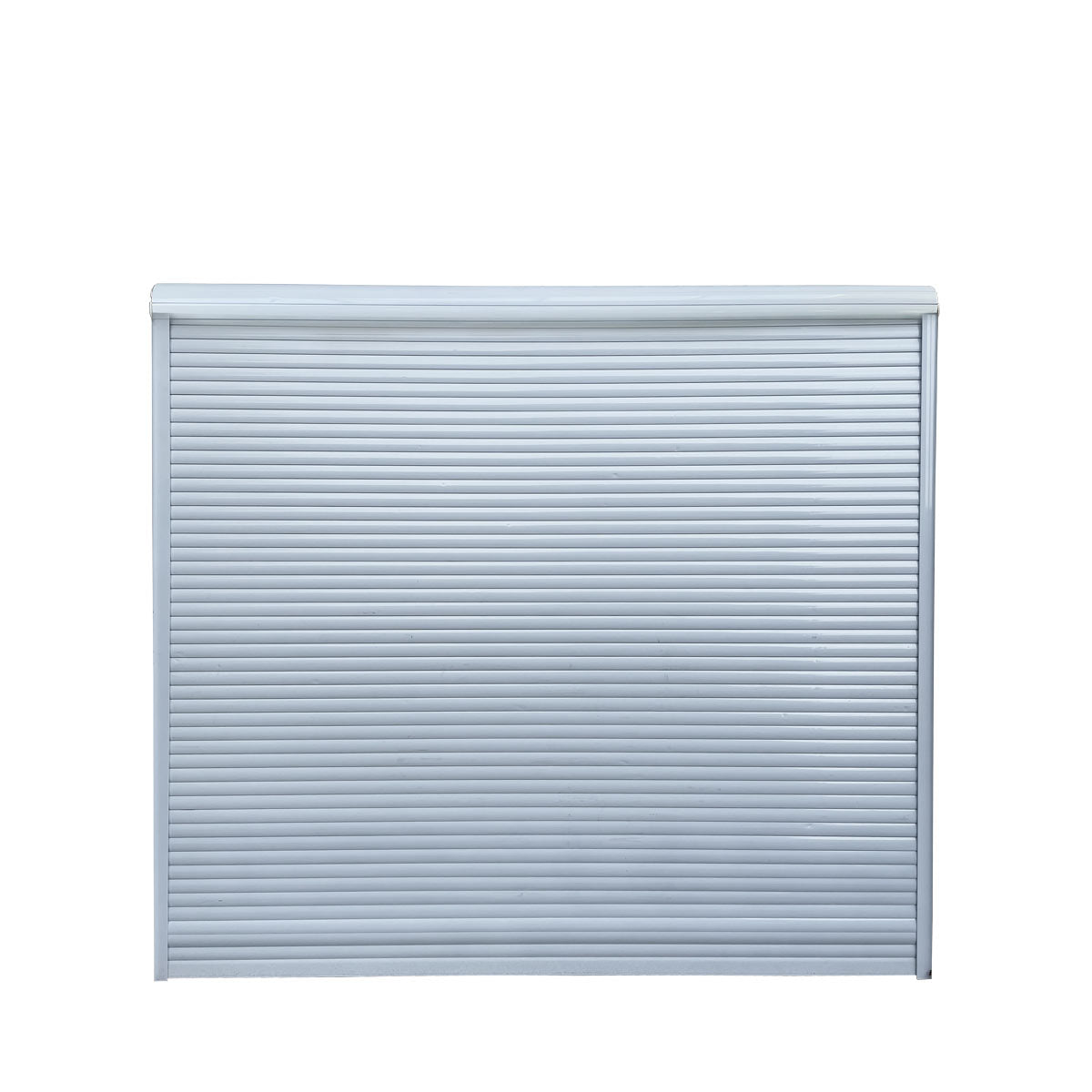TMG Industrial Motorized Roll-Up Door Kit for TMG-MS25 Series Metal Barn Sheds, With Two Remote Controls, AC Motor, TMG-MS2500-RD101