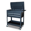 TMG-SC03D 3-Drawer Rolling Service Cart with Locking Lid