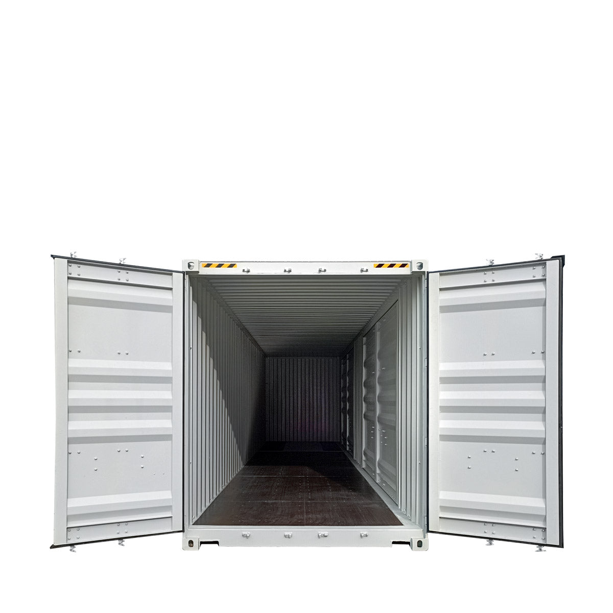 TMG Industrial 40' High Cube Shipping Container w/2 Side Open Doors , One Way Use, Security Lock Boxes, Ocean Sea Can Standards, TMG-SC45S