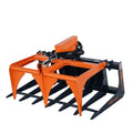 TMG Industrial 42” Mini Skid Steer Skeleton Grapple Attachment, Toro Style Mount, 24” Arm Opening, 2000 lb Weight Capacity, TMG-SG42