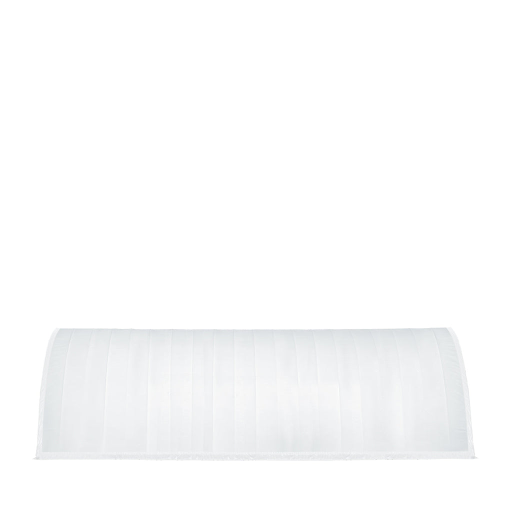 TMG-ST4081V 40' x 80' Peak Ceiling Storage Shelter, Single Truss, 17oz Commercial Grade PVC Cover, 13' Wx 16' H Wide Open Door on Two End Walls
