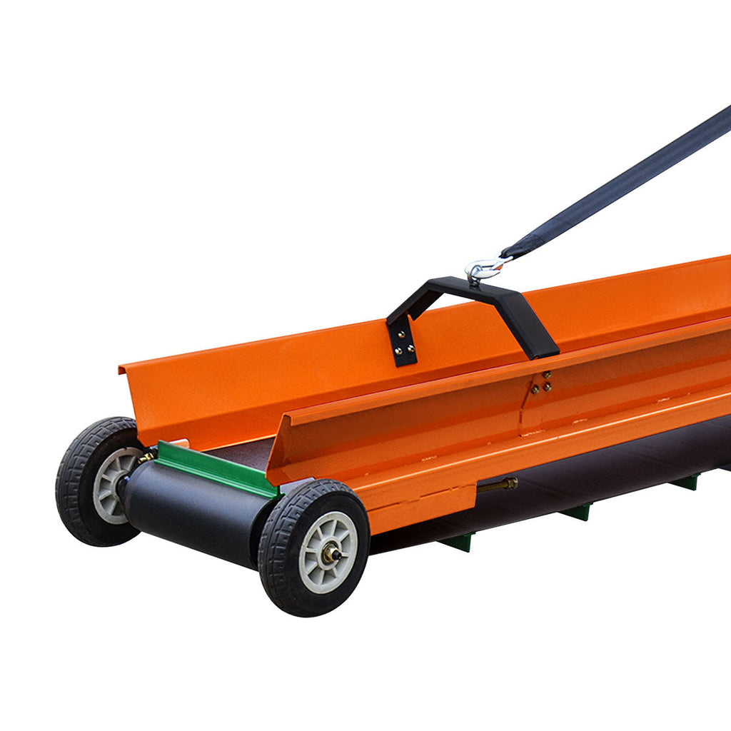 TMG Industrial 3-Point Hitch Firewood Branch Logger & 45° Adjustable Belt Conveyor, 20-60 HP Tractor, PTO Driveline Shaft Included, TMG-TFL42