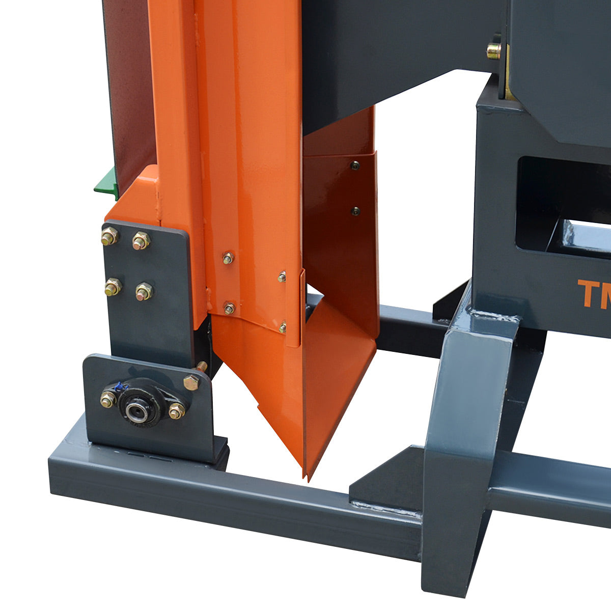 TMG Industrial 3-Point Hitch Firewood Branch Logger & 45° Adjustable Belt Conveyor, 20-60 HP Tractor, PTO Driveline Shaft Included, TMG-TFL42