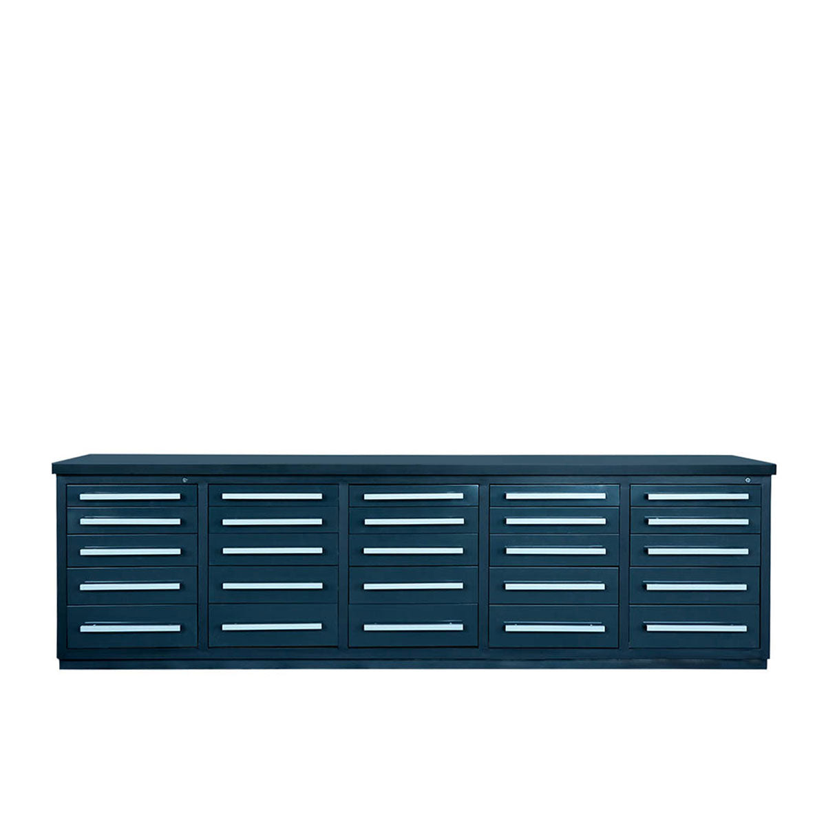 TMG-WB25D 10' 25-Drawer Workbench with Keyed Alike Locks