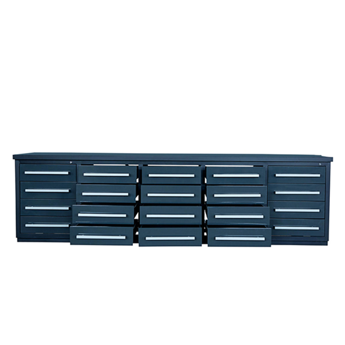 TMG-WB20D 10' 20-Drawer Workbench with Keyed Alike Locks