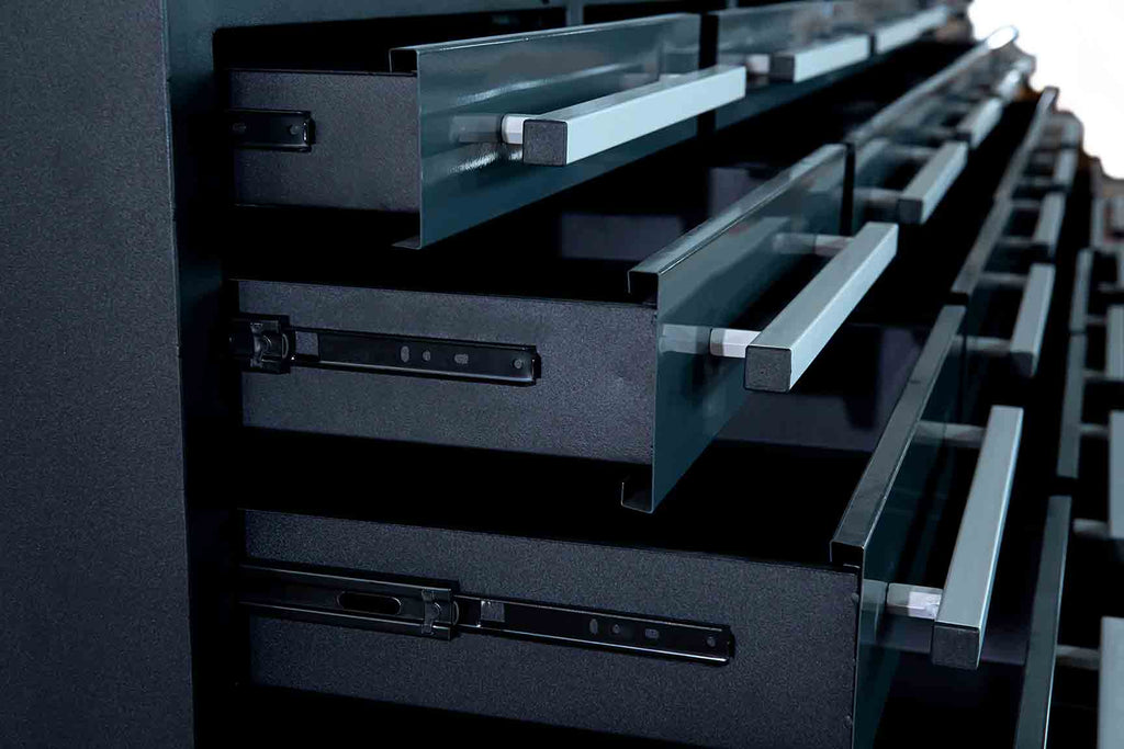 TMG-WB25D 10' 25-Drawer Workbench with Keyed Alike Locks