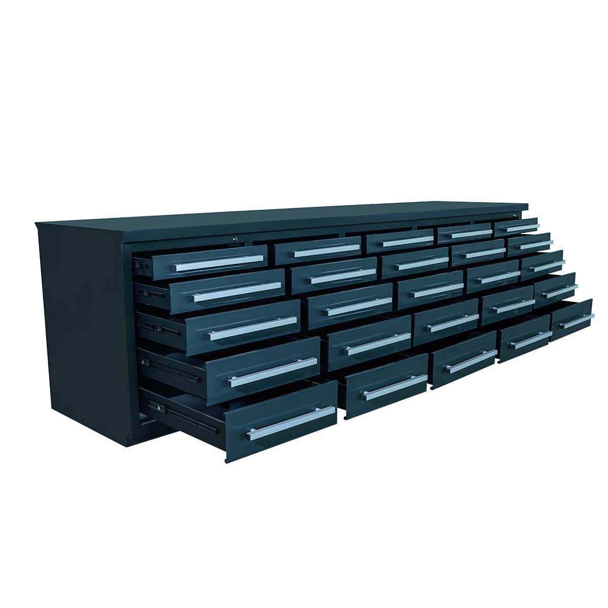 TMG-WB25D 10' 25-Drawer Workbench with Keyed Alike Locks