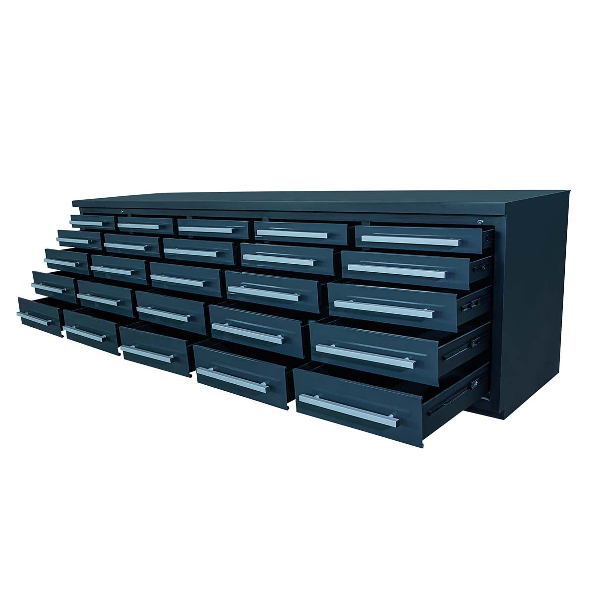 TMG-WB25D 10' 25-Drawer Workbench with Keyed Alike Locks