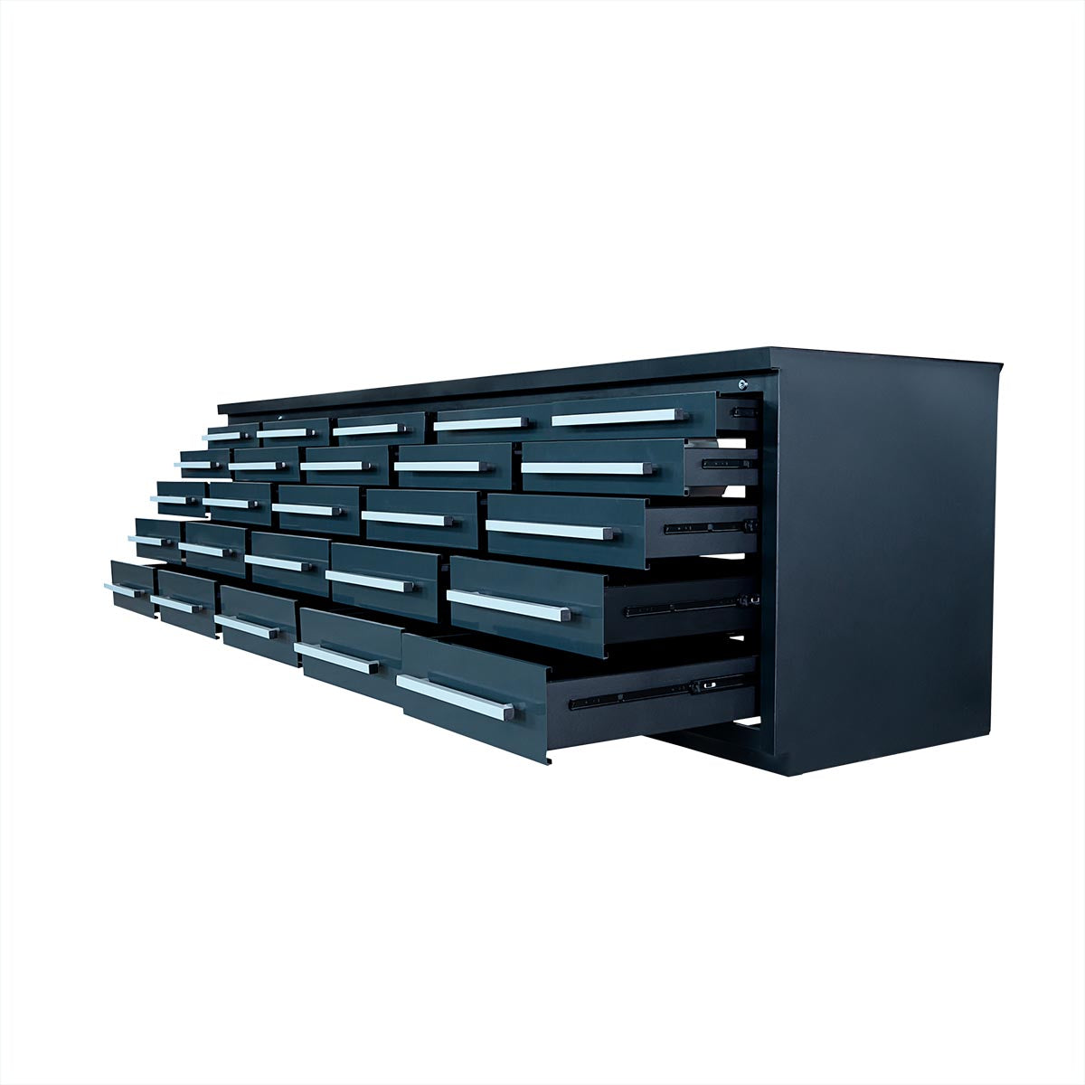 TMG-WB25D 10' 25-Drawer Workbench with Keyed Alike Locks