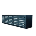 TMG-WB30D 10' 30-Drawer Workbench with Keyed Alike Locks