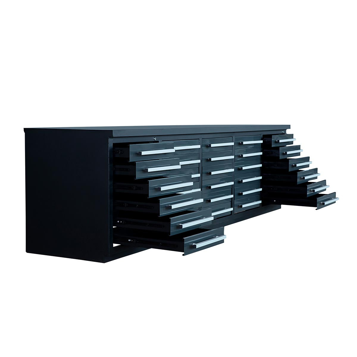 TMG-WB30D 10' 30-Drawer Workbench with Keyed Alike Locks