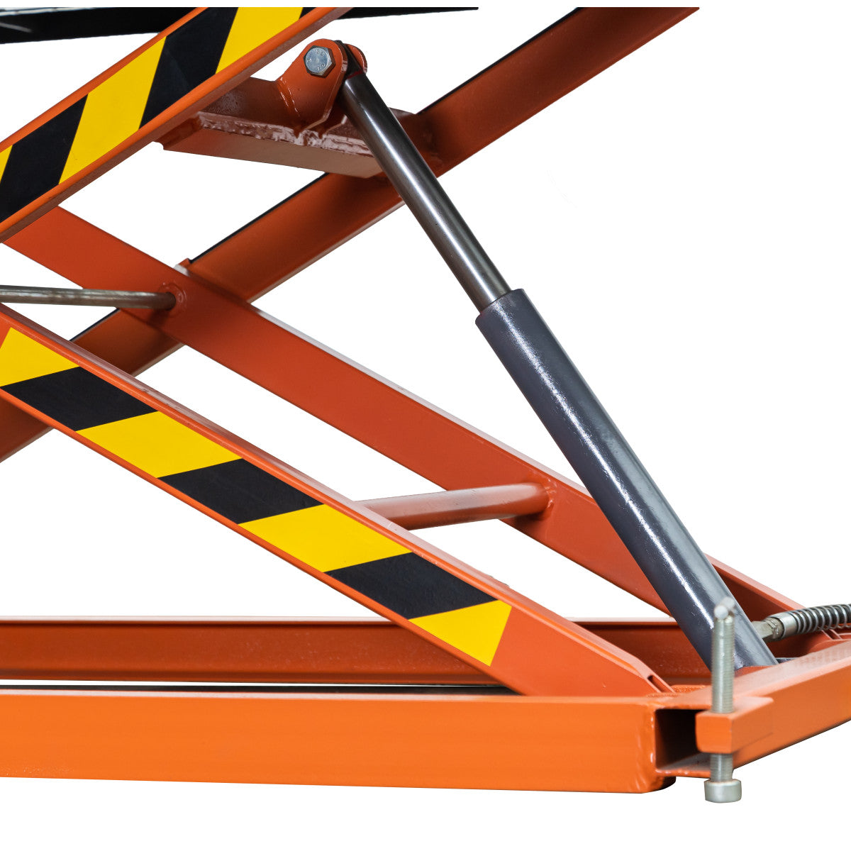 TMG Industrial 1500-lb Portable Motorcycle/ATV Scissor Lift, 48” Work Platform, Side Extensions, Front Vise Grip, TMG-1500PML