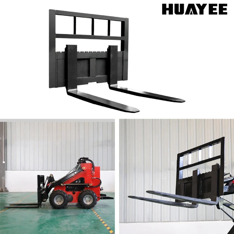 Fork Attachment Suits For HY360c/HY480c Mini Skid Steer Loader | HYS01-1