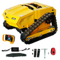 HUAYEE MHY55 Mini Compact Remote Control Tracked Lawn Mower - 9HP LONCIN Gas Engine, 550mm Mowing Width