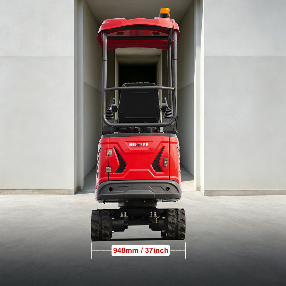 HUAYEE HY14G | Mini Excavator with Kubota Engine & Advanced Hydraulics