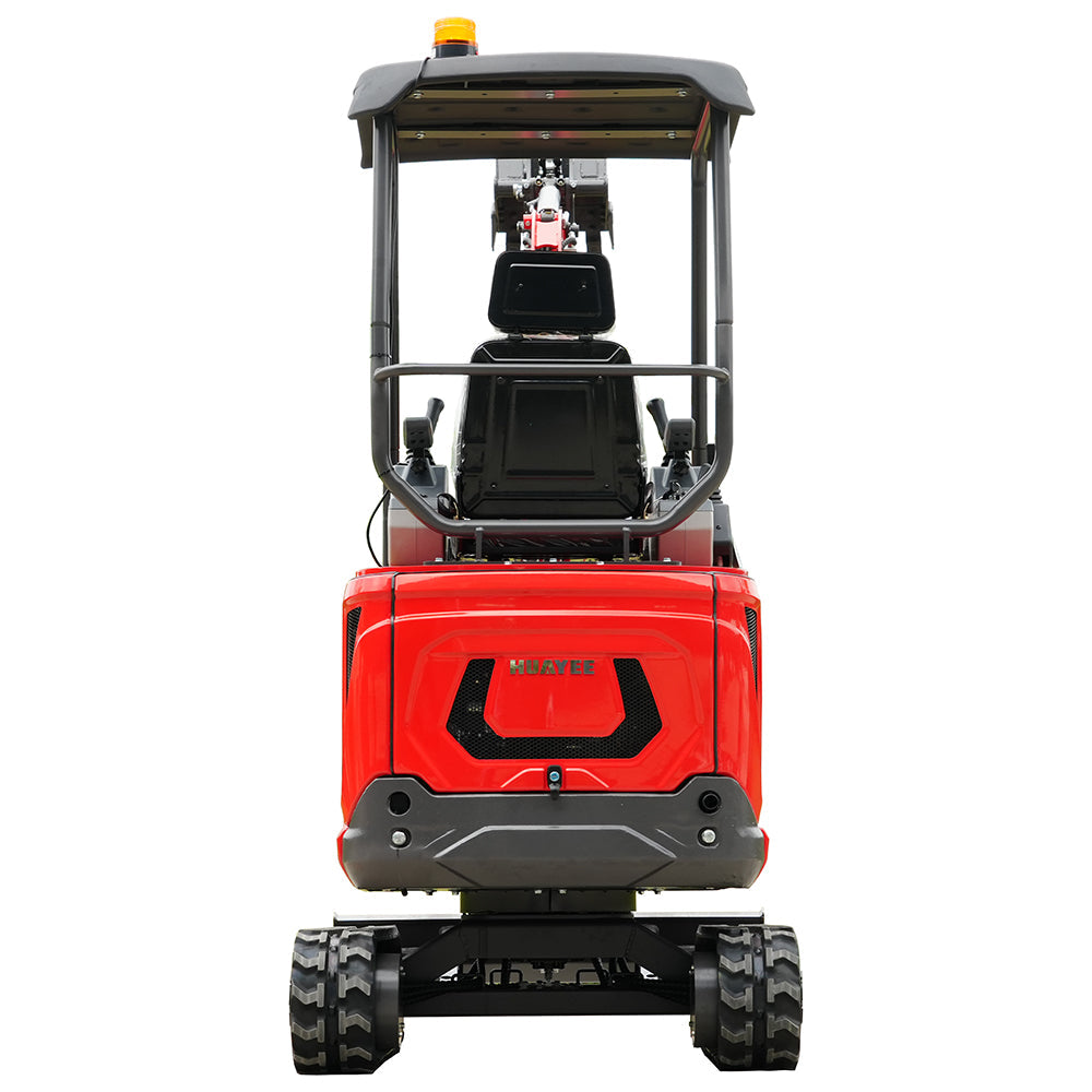 HUAYEE HY16C | Mini Excavator with 14HP Kubota Engine & Hydraulic Thumb | HUAYEE HY16C