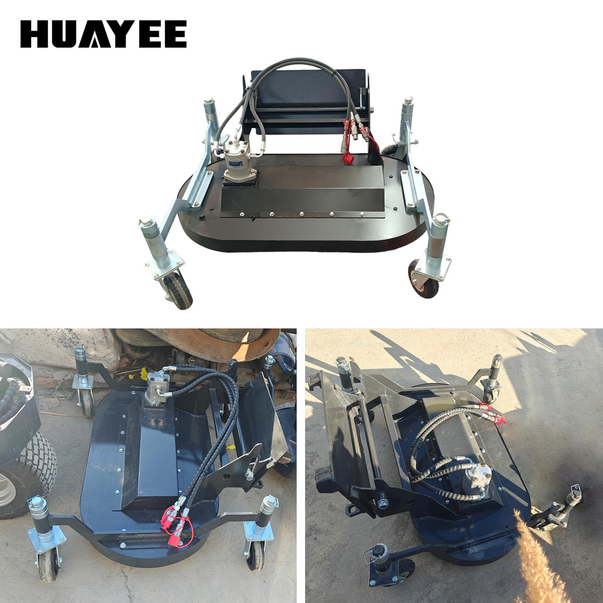 Lawn Mower Attachment for WHY500 & WHY1000 Wheel Loaders | HUAYEE WHY-3