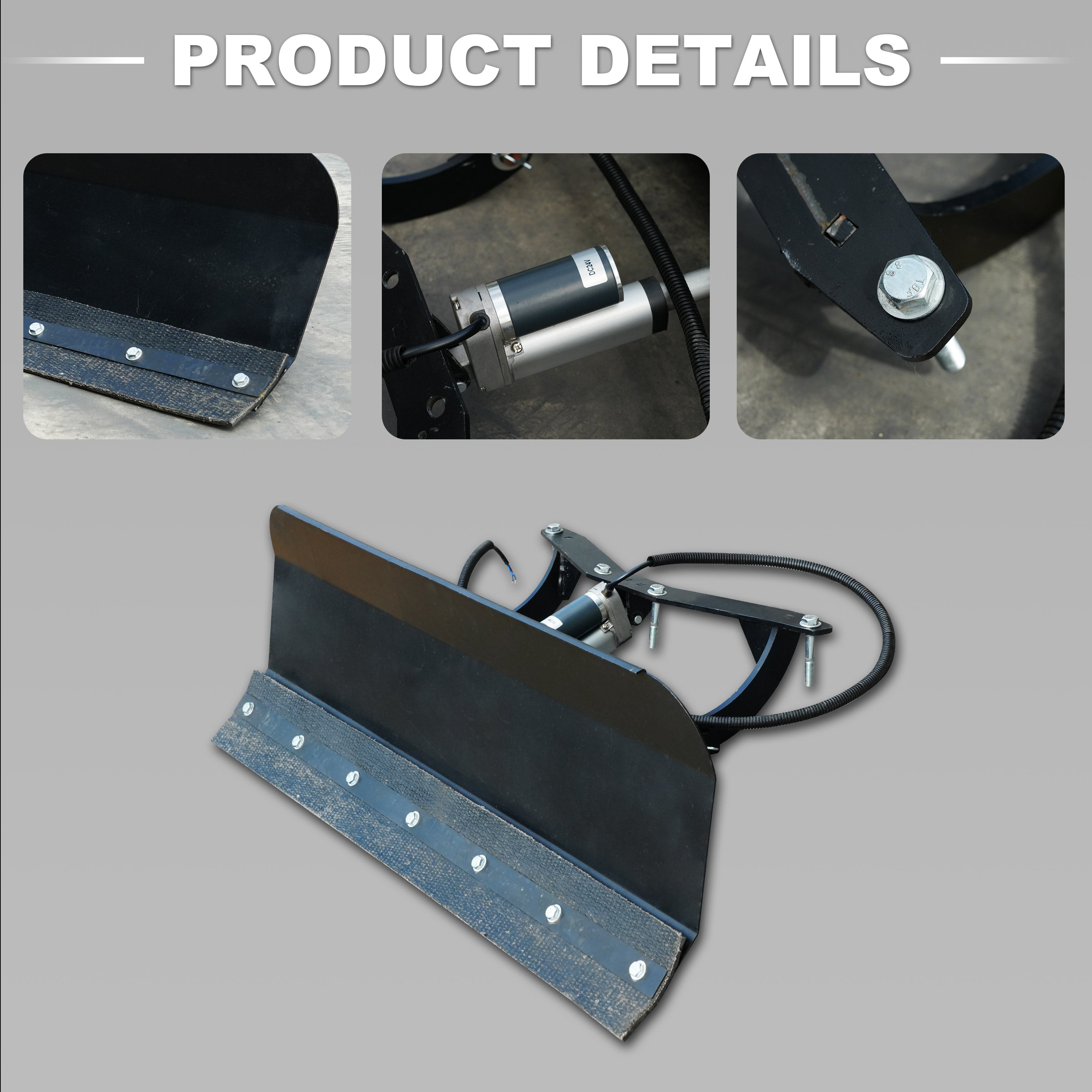 HUAYEE MHY55-1 Dozer & Snow Plow Blade Attachment