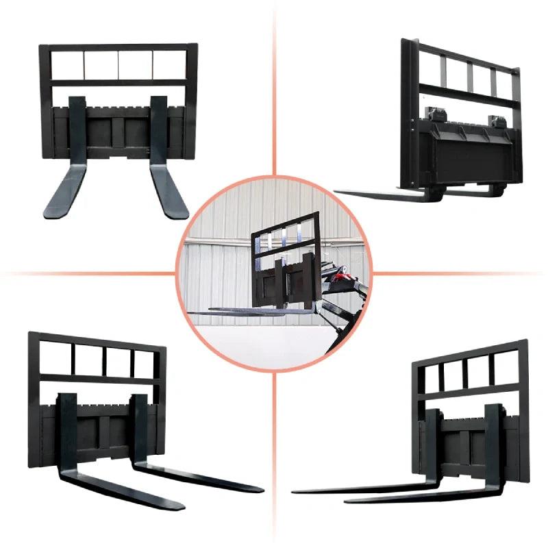 Fork Attachment Suits For HY360c/HY480c Mini Skid Steer Loader | HYS01-1